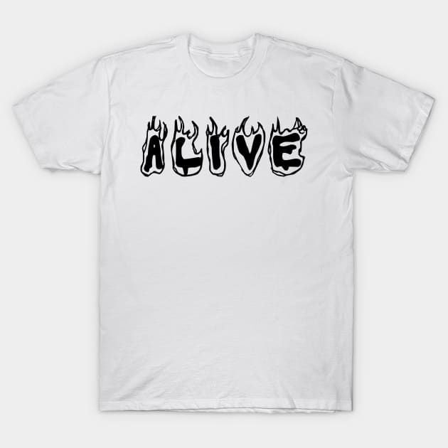 Alive T-Shirt by ariel161